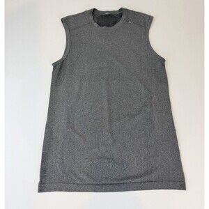 Lululemon Metal Vent Tech Tank Top Mens Small Gray Sleeveless Athletic Shirt
